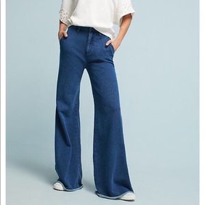 Anthropologie Denim Look Pants